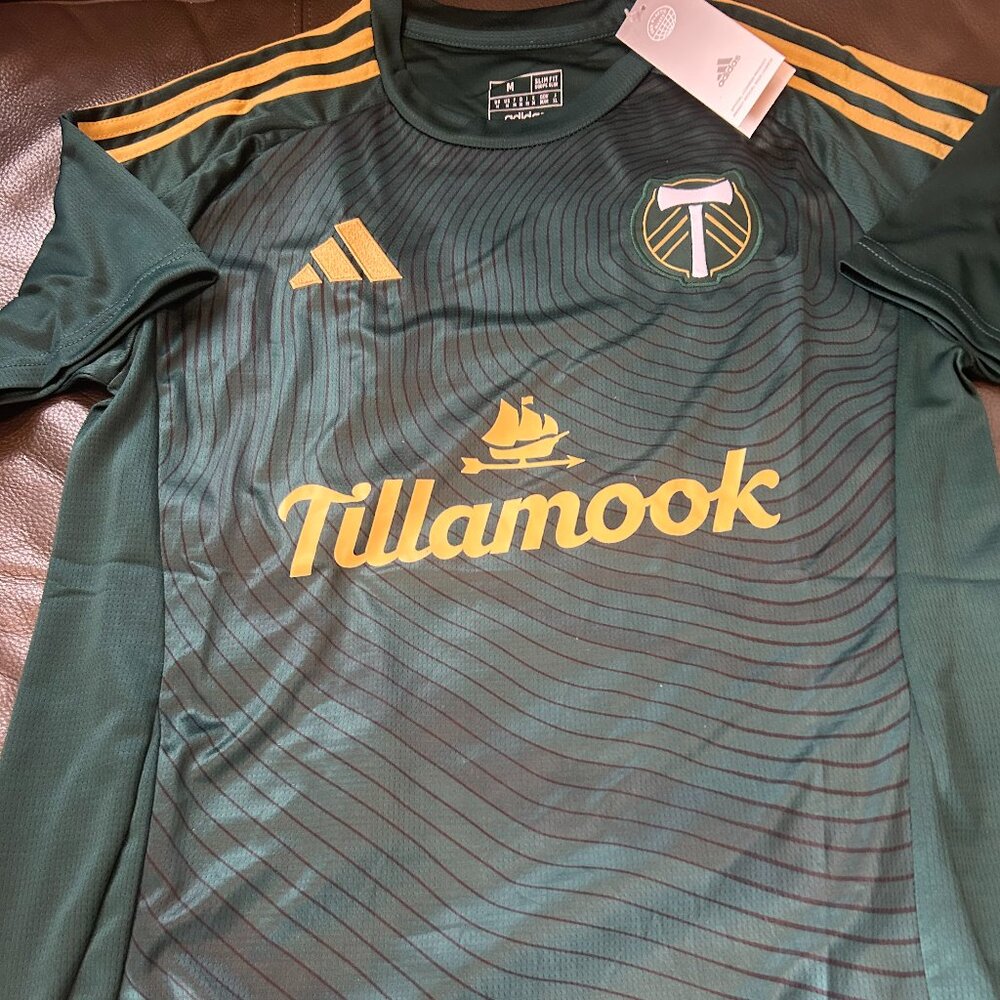 Adidas MLS PORTLAND TIMBERS FC Men’s JERSEY Sz M,L,XL,2XL New with tags